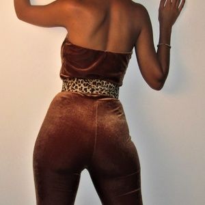 Brown Jumpsuit
